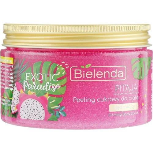 Bielenda Exotic Paradise Firming Body Scrub Pitaja - Сахарный скраб для тела укрепляющий "Питайя", 350 г. — изображение 2