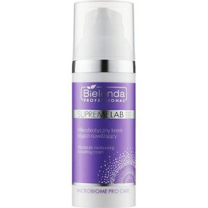 Bielenda Professional SupremeLab Microbiotic Moisturizing & Soothing Cream - Успокаивающий и увлажняющий крем для лица, 50 мл.