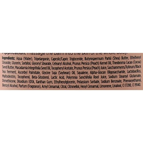 Bielenda Coctail Body Balsam Peach Kombucha - Бальзам для тела "Персик и Чайный гриб", 400 мл. — изображение 3