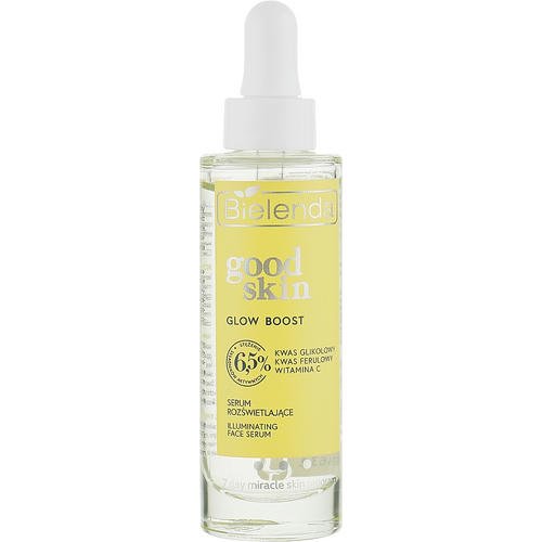 Bielenda Good Skin Glow Boost Illuminating Face Serum - Осветляющая сыворотка с гликолевой кислотой, 30 г.