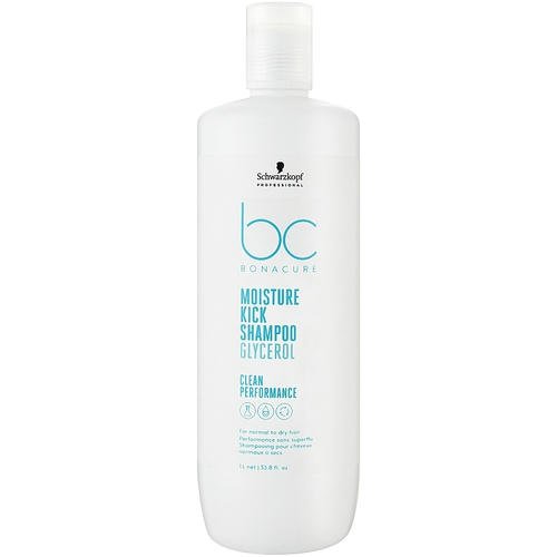 Schwarzkopf Professional Bonacure Moisture Kick Shampoo Glycerol - Шампунь для нормальных и сухих волос, 250 мл. — изображение 3