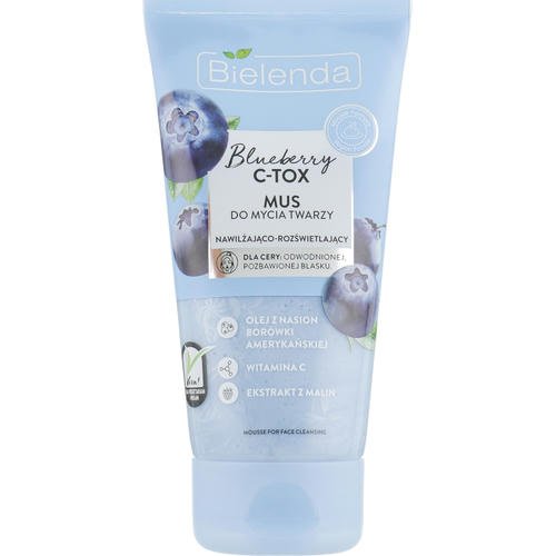 Bielenda Blueberry C-Tox Face Wash - Мусс для лица, 135 г.