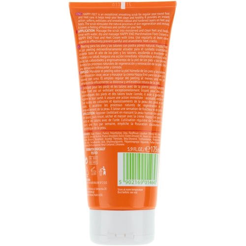 Bielenda Happy End Foot and Heel Scrub - Пилинг для ступней и пяток с натуральной пемзой, 125 мл. — изображение 2