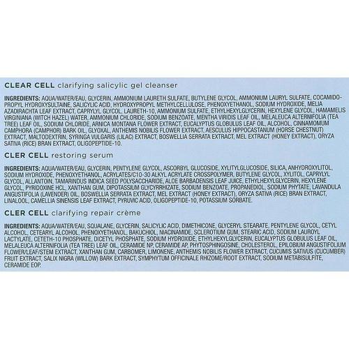 Image Skincare Clear Cell Clear Skin Solutions (cleanser/50ml + f/cr/28g + ser/14g| + bag) - Набор — изображение 4