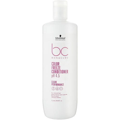 Schwarzkopf Professional Bonacure Color Freeze Conditioner pH 4.5 - Кондиционер для окрашенных волос, 200 мл. — изображение 3