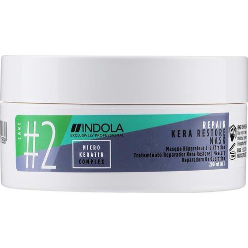 Indola Innova Kera Restore Mask - Маска для волос "Кератиновое восстановление", 200 мл.