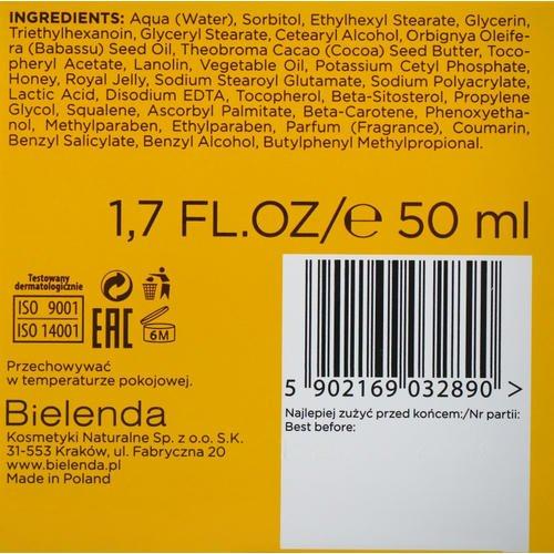 Bielenda Manuka Honey - Питательный увлажняющий крем для лица, 50 мл. — изображение 3