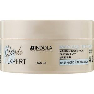 Indola Blonde Expert Insta Cool Treatment - Маска для холодных оттенков волос цвета блонд, 200 мл.