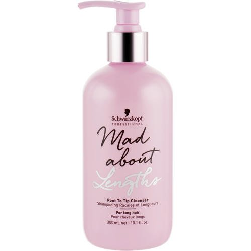 Schwarzkopf Professional Mad About Lengths Root To Tip Cleanser - Бессульфатный шампунь для длинных волос, 1000 мл.