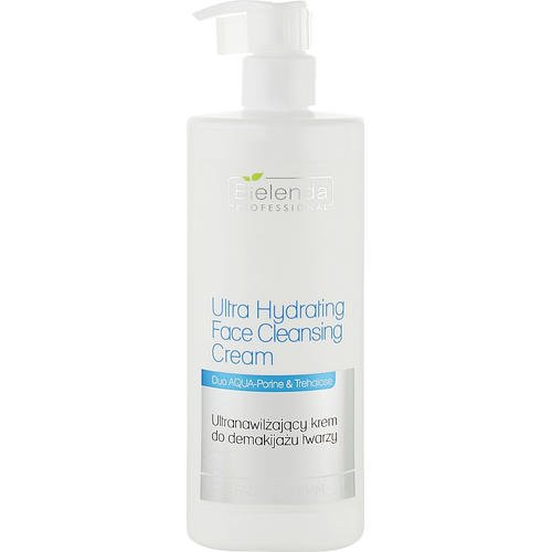 Ультра-увлажняющий крем для демакияжа - Bielenda Professional Program Face Ultra Hydrating Face Cleansing Cream, 500 мл.