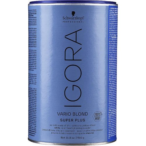 Schwarzkopf Professional Igora Vario Blond Super Plus - Осветляющий порошок не образующий пыли, 450 г.