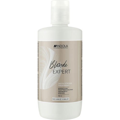 Indola Blonde Expert Insta Strong Treatment - Укрепляющая маска для всех оттенков блонд, 200 мл.