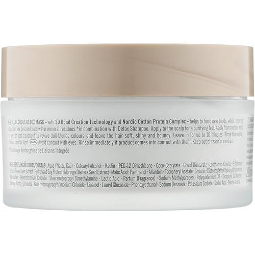 Schwarzkopf Professional Blondme All Blondes Detox Mask - Маска-детокс для волос, 500 мл. — изображение 2