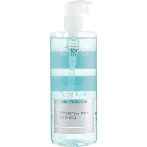 Bielenda Professional Hydra-Hyal Injection Hyaluronic Face Toner - Гиалуроновый тоник для лица, 500 мл.