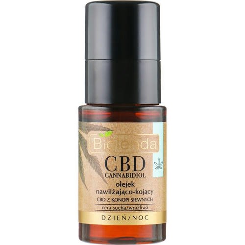 Bielenda CBD Cannabidiol - Масло увлажняющее для сухой и чувствительной кожи, 15 мл. — изображение 2