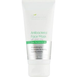 Bielenda Professional Face Program Antibacterial Face Mask with Green Clay - Антибактериальная маска для лица с зелёной глиной, 150 г.