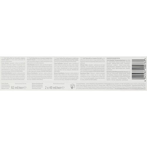 Schwarzkopf Professional Strait Styling Glatt kit 1 (cr/82ml + balm/2x40ml) - Набор для выравнивания волос — изображение 3
