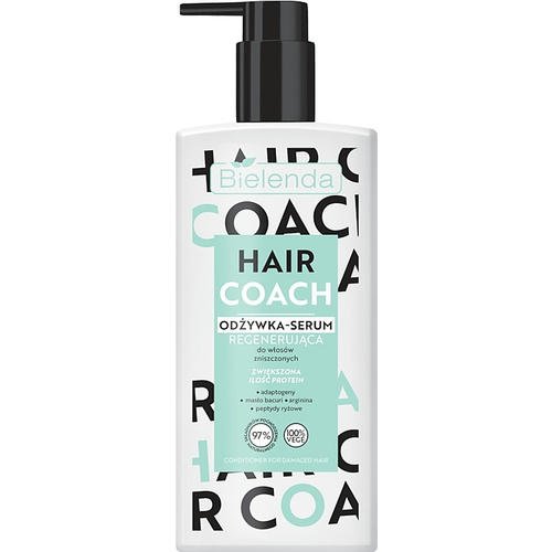 Bielenda Hair Coach - Восстанавливающая сыворотка-кондиционер для волос, 280 мл.