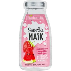 Bielenda Smoothie Mask Prebiotic Moisturizing Mask - Маска увлажняющая "Клубника+Арбуз", 10 г.
