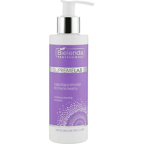 Bielenda Professional SupremeLab Microbiome Pro Care Soothing Cleansing Emulsion - Успокаивающая эмульсия для умывания, 175 г.