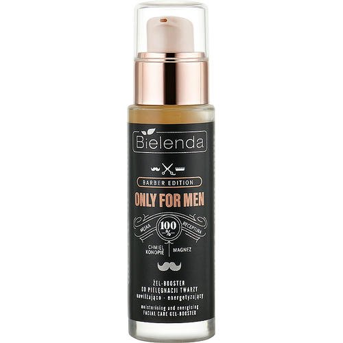 Bielenda Barber Edition Only For Men Booster - Увлажняющий и тонизирующий гель-бустер, 30 мл.