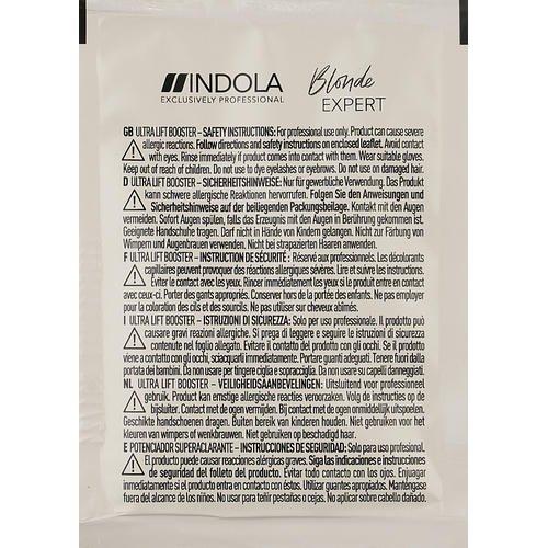 Indola Blonde Expert Ultra Cool Booster - Нейтрализующий бустер для окрашивания волос, 10x10 г. — изображение 2