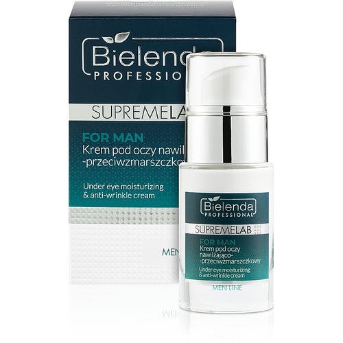 Bielenda Professional SupremeLab For Man - Увлажняющий крем для кожи вокруг глаз против морщин, 15 мл.