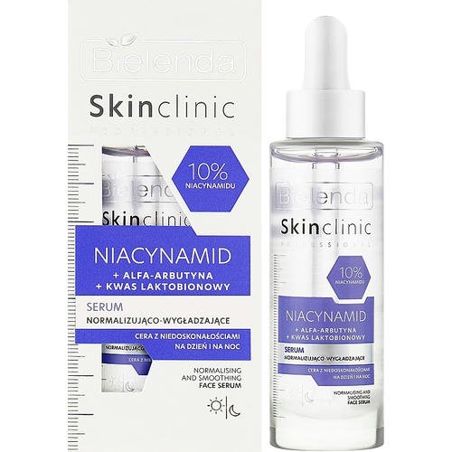 Bielenda Skin Clinic Professional Niacynamid - Нормализующая и разглаживающая сыворотка, 30 мл. — изображение 2