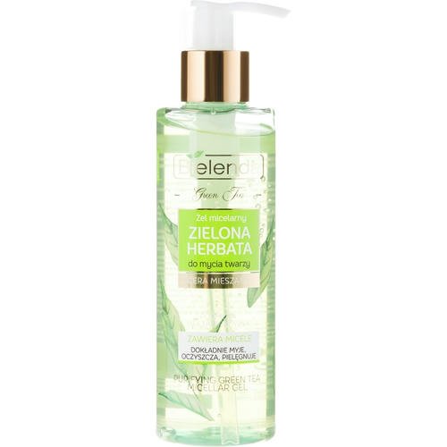 Bielenda Green Tea Micellar Gel For Face Cleansing - Мицеллярный гель для лица, 200 г.
