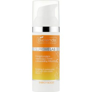 Bielenda Professional SupremeLab Energy Boost - Тонизирующий увлажняющий крем-бустер с витамином C, 50 мл.