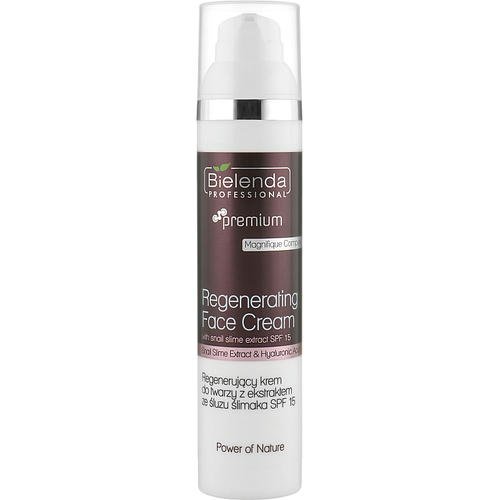 Bielenda Professional Power Of Nature Cream SPF 15 - Восстанавливающий крем для лица с экстрактом из слизи улитки, 100 мл.