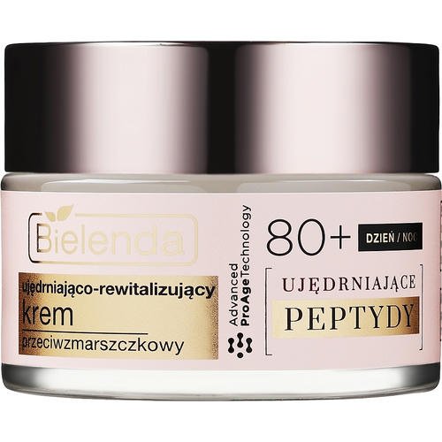 Bielenda Firming Peptides Advanced ProAge Technology - Укрепляющий и восстанавливающий дневной и ночной крем против морщин 80+, 50 мл.