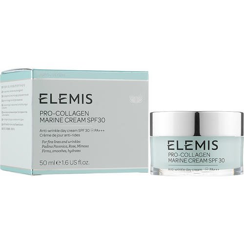 Elemis Pro-Collagen Marine Cream SPF30 - Антивозрастной дневной крем для лица, 50 мл. — изображение 2