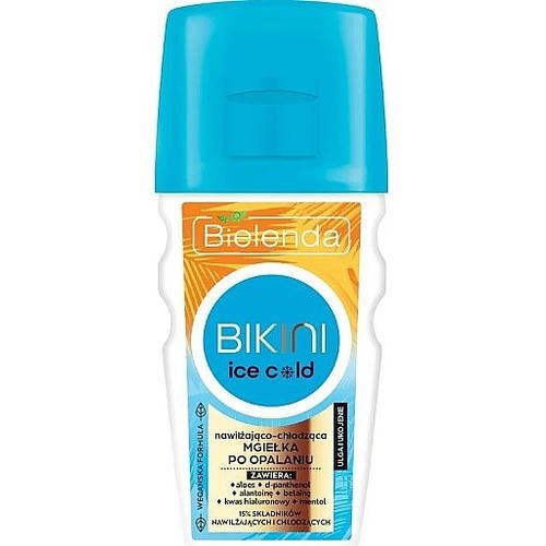 Bielenda Bikini SOS Ice Cold - Увлажняющий и успокаивающий SOS-спрей после загара, 150 мл.