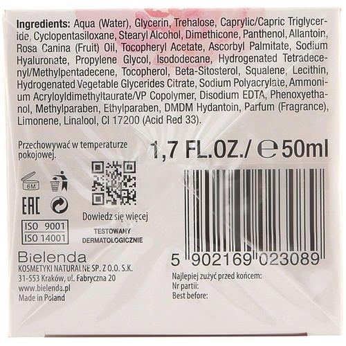 Bielenda Rose Care Moisturizing Rose Cream - Увлажняющий розовый крем для лица, 50 мл. — изображение 2