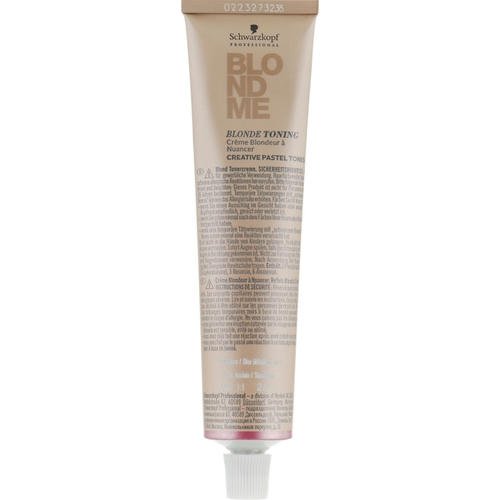 Schwarzkopf Professional BlondMe Pastel Tones Blonde Toning - Тонирующий бондинг-крем для волос, 60 мл. — изображение 2