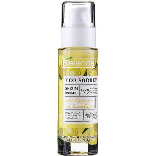 Bielenda Eco Sorbet Pineapple Acids Aha 3,5% Witamina C Face Serum - Сыворотка-бустер для лица с кислотами, 30 мл. — изображение 2