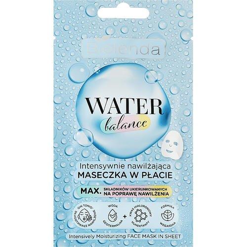 Bielenda Water Balance Moisturizing Face Mask In Sheet - Тканевая маска для лица, 1шт