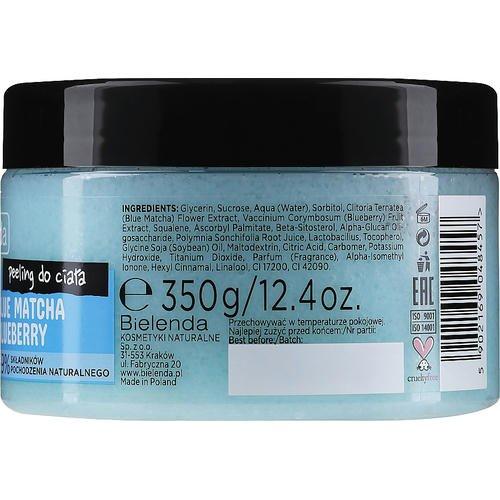 Bielenda Coctail Body Peeling Blue Matcha Blueberry - Скраб-пилинг для тела, 350 г. — изображение 2