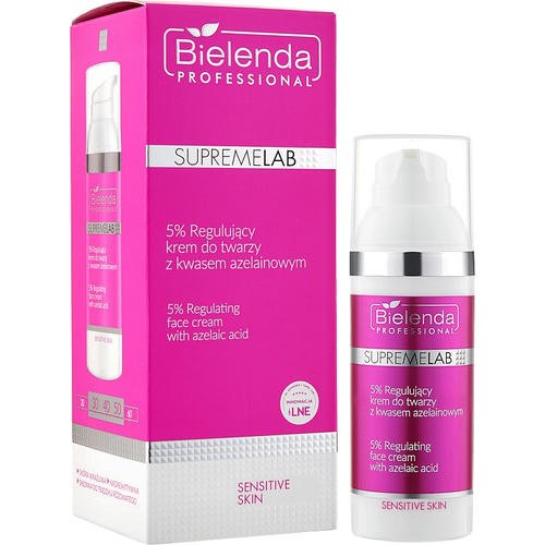 Bielenda Professional SupremeLab Sensitive Skin 5 % - Восстанавливающий крем для лица с 5 % азелаиновой кислотой, 50 мл. — изображение 2