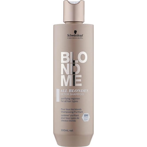 Schwarzkopf Professional Blondme All Blondes Detox Shampoo - Детокс шампунь для волос всех типов, 300 мл.