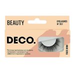 Накладные ресницы `DECO.` FAUX MINK с эффектом норки №302