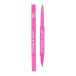 Карандаш-лайнер для глаз `ISCREAM` EXTREME COLOR 2 в 1 (pink)