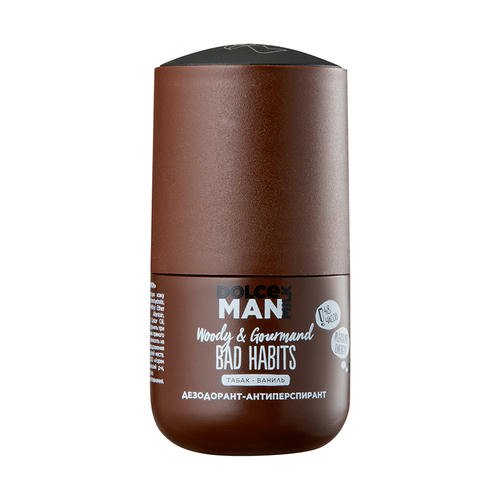 Део-ролл муж. `DOLCE MILK` MAN Вредные привычки 48ч (антиперспирант) 50 мл