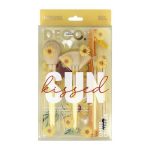 Набор кистей для макияжа `DECO.` SUN KISSED в чехле 4 шт