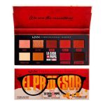 Палетка теней для век `NYX PROFESSIONAL MAKEUP` LA CASA DE PAPEL MONEY HEIST тон 01 (9 оттенков)