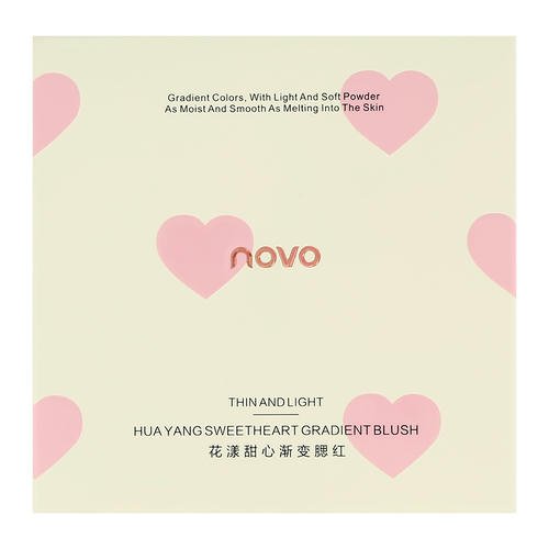Румяна для лица `NOVO` SWEETHEART GRADIENT BLUSH тон 02 — изображение 3