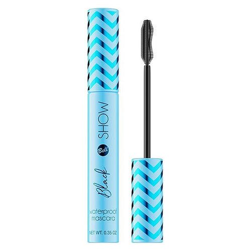 Тушь для ресниц `BELL` BLACK SHOW WATERPROOF MASCARA тон 001 черная водостойкая объем и удлинение