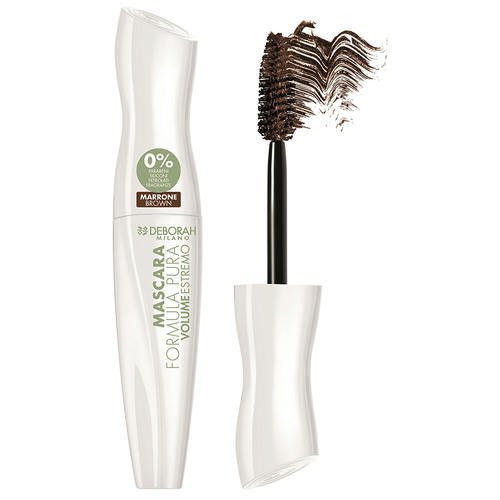 Тушь для ресниц `DEBORAH` `FORMULA PURA` MASCARA VOLUME ESTREMO тон коричневый — изображение 2