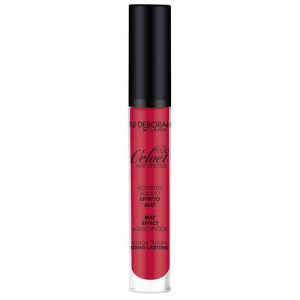 Помада для губ `DEBORAH` FLUID VELVET MAT LIPSTICK матовая жидкая тон 02 романтично розовый